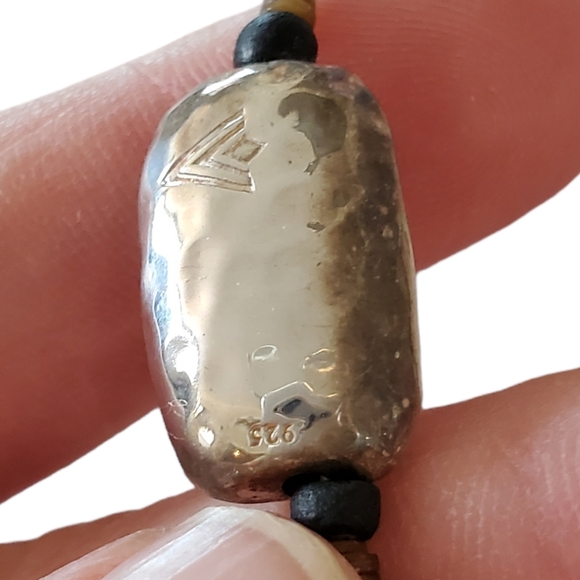 N1569 Retired Silpada Sterling Long Multi-Material Necklace - Picture 10 of 16